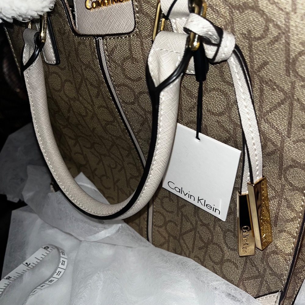 Calvin’s Klein Monogram Satchel - Picture 7 of 13
